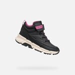 Geox GEOX - Bottes mi-saison imperméables 'J. Flexyper Plus' - Black/Fushia