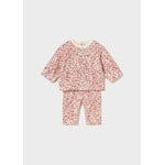 Mayoral MAYORAL - Ensemble 2 pièces: Pull imprimé fleur et pantalon imprimé fleur
