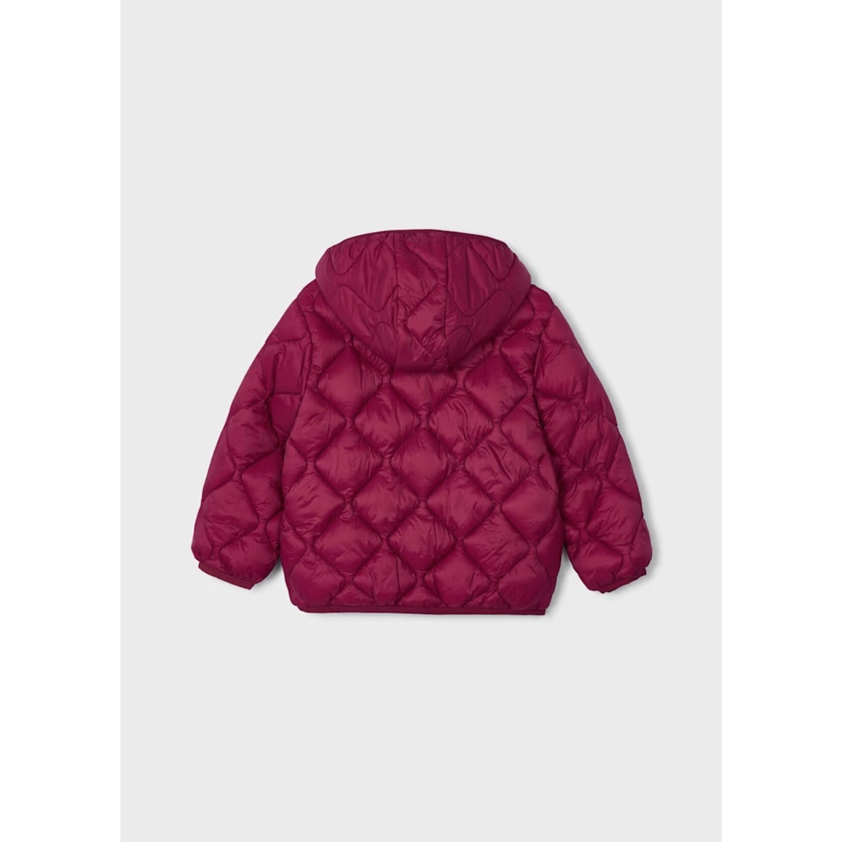 Mayoral MAYORAL - Ultra-light cherry red quilted mid-season coat
