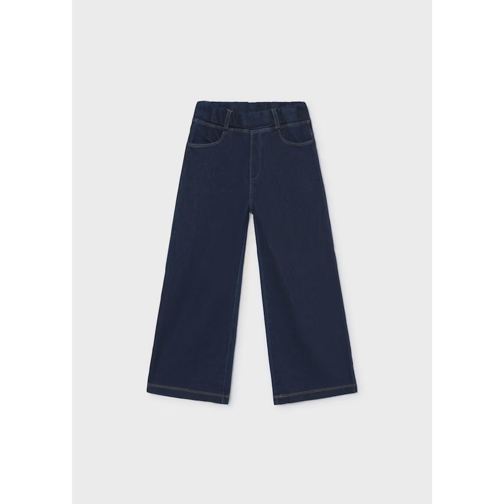 Mayoral MAYORAL - Flared trousers with a dark denim effect