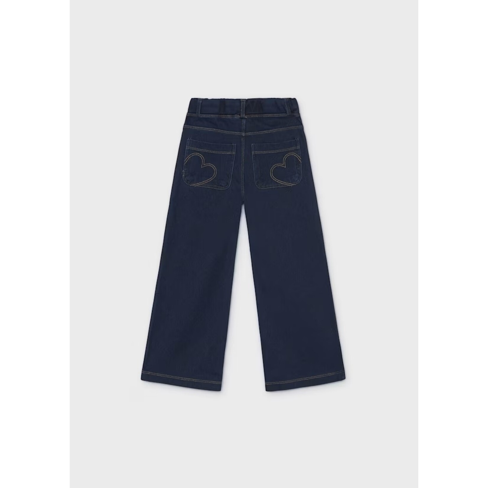 Mayoral MAYORAL - Flared trousers with a dark denim effect