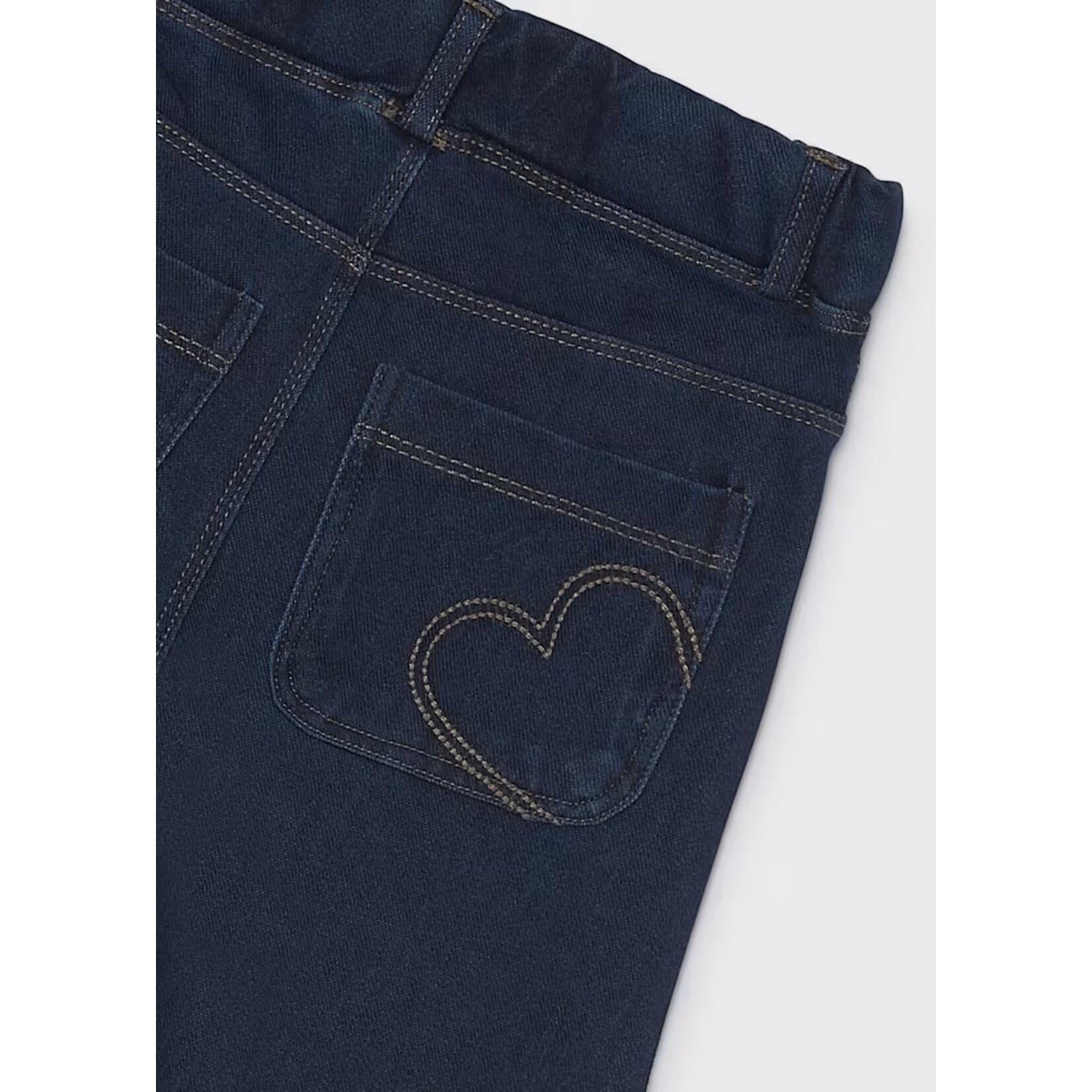 Mayoral MAYORAL - Flared trousers with a dark denim effect