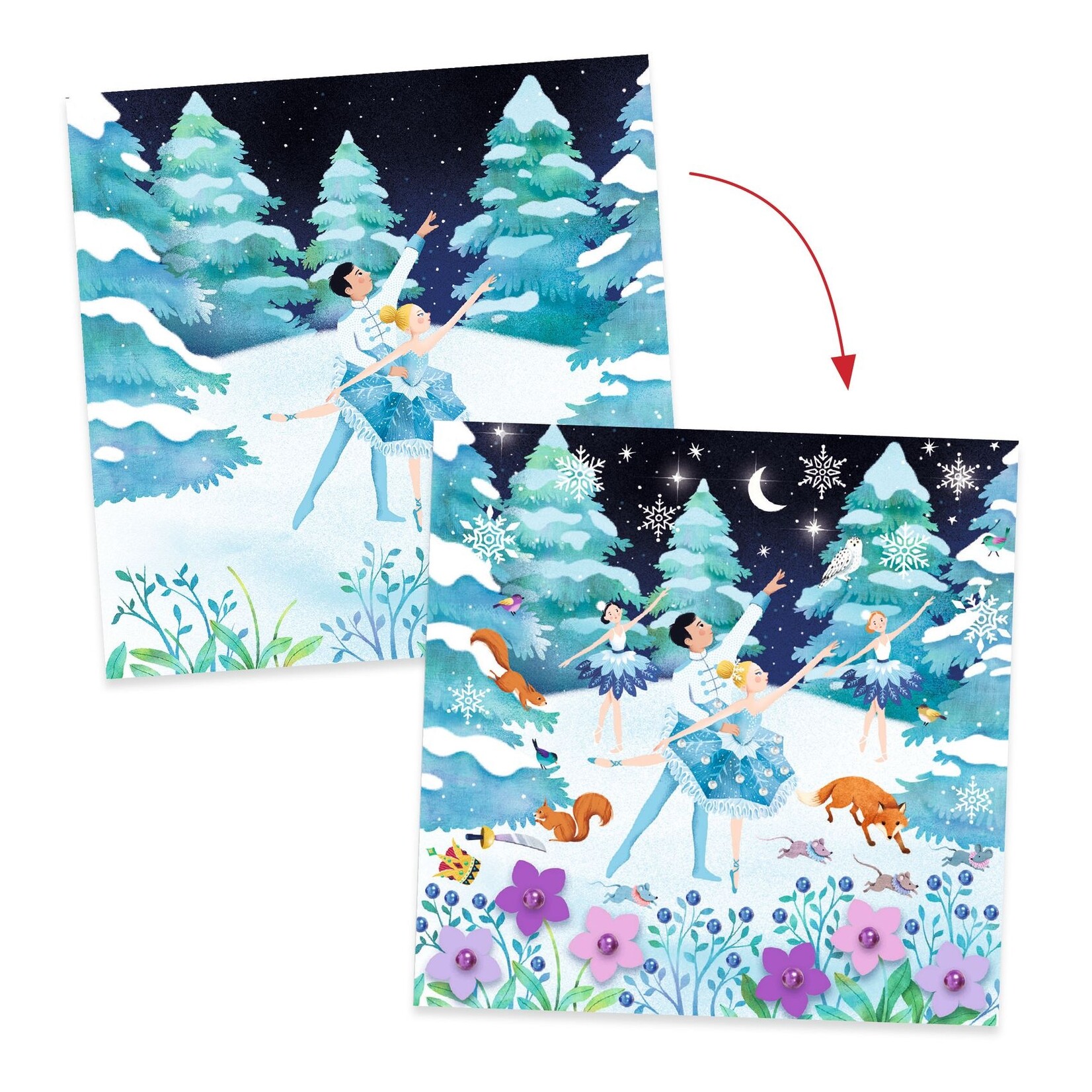 Djeco DJECO - Storytelling Workshop to Decorate / The Nutcracker