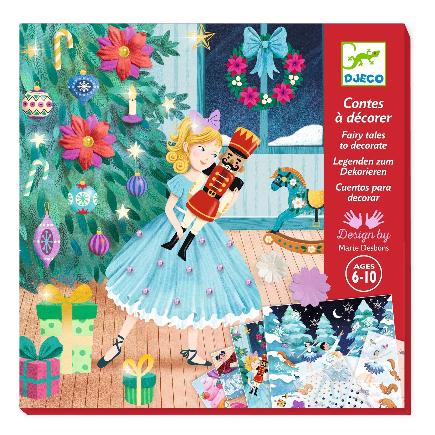 Djeco DJECO - Atelier conte à décorer / Casse-noisette