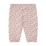 Minymo MINYMO - Beige jogger pants with a floral print