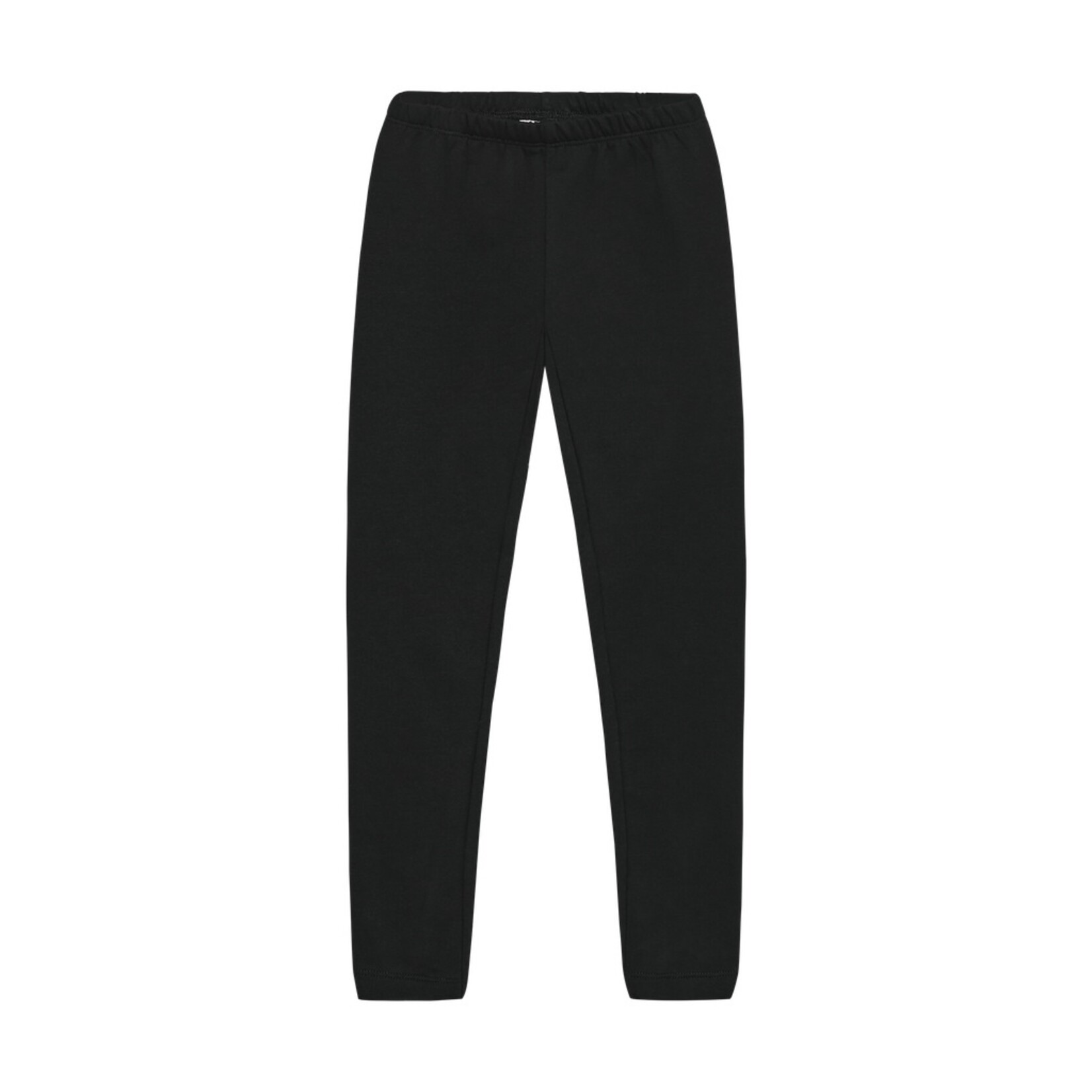 Minymo MINYMO - Legging légèrement doublé uni noir avec effet à la cheville