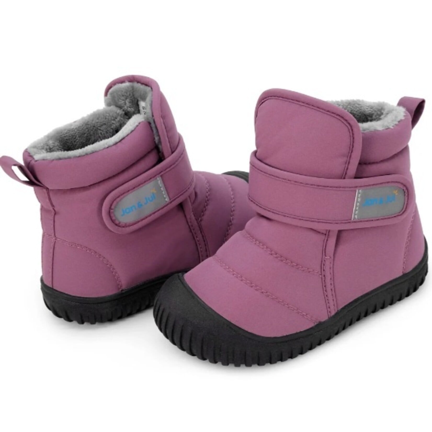 JAN&JUL JAN&JUL - Bottillons  'Toasty-Dry Booties' - Prune foncé