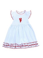 Magnolia Baby Ruffled Crawfish Dress