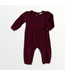Lace Back Crinkle Cotton Romper