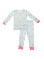 Angel Dear Neon Flamingo Loungewear Set