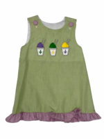 Krewe Mardi Gras Snowball Dress