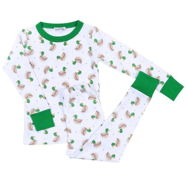 Magnolia Baby Tiny Mallard Long Sleeve Pajama