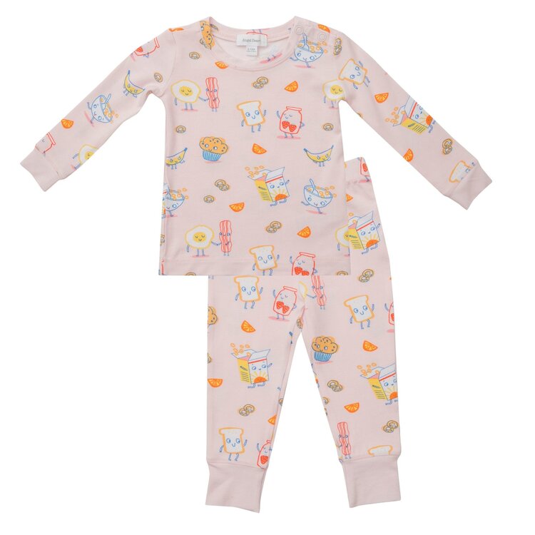 Angel Dear Breakfast Club Loungewear Set Pink