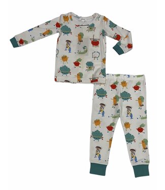 Angel Dear Veggie Aerobics Loungewear Set
