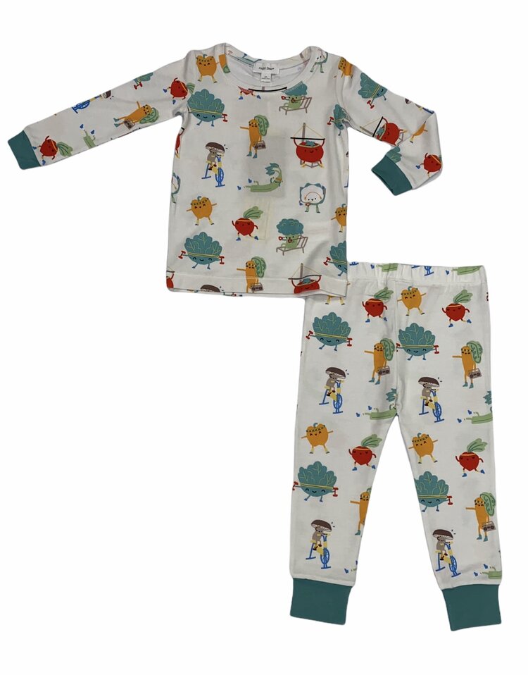 Angel Dear Veggie Aerobics Loungewear Set