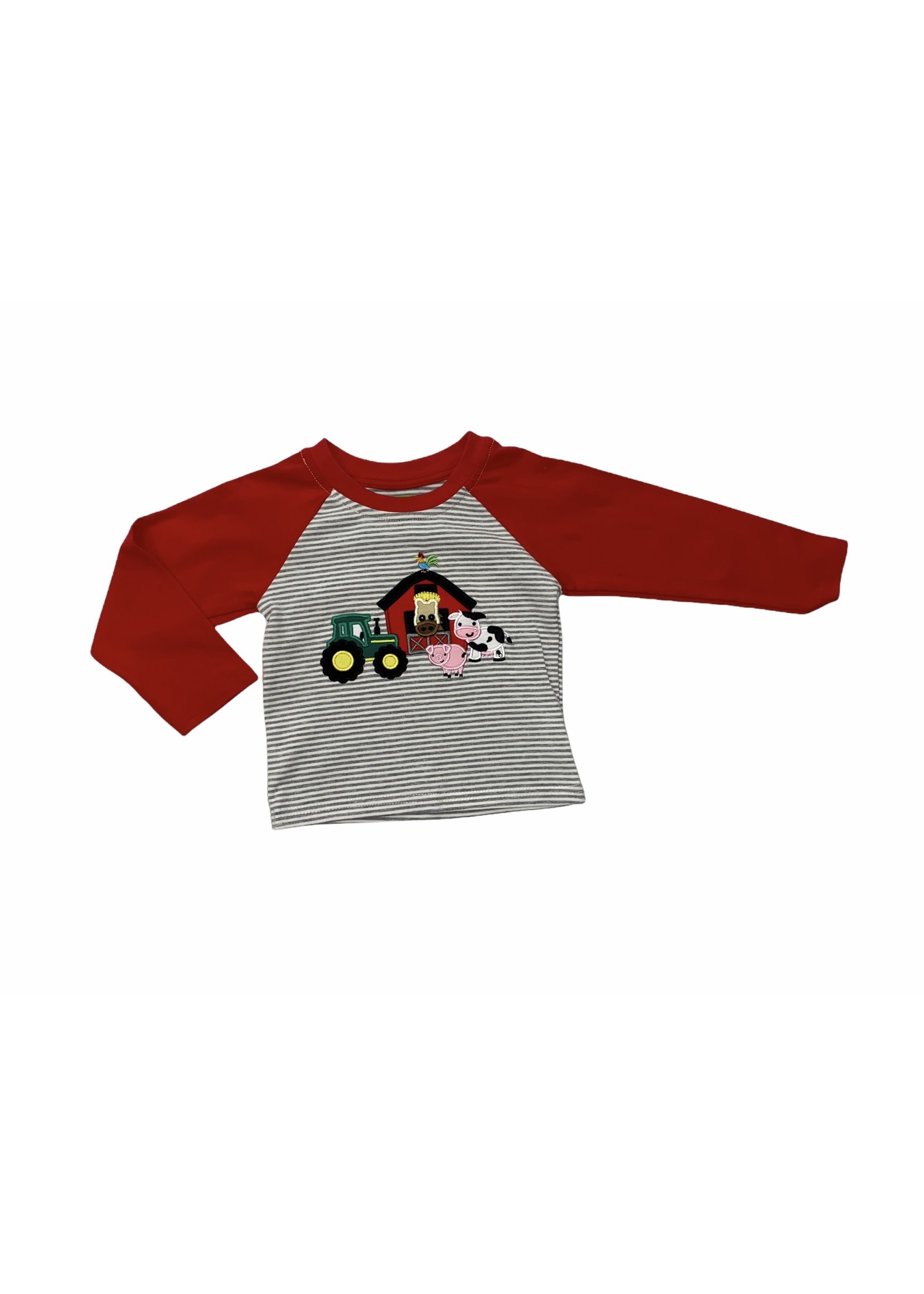 Be Mine Farm Boy's Tshirt Applique