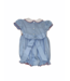 Blue Smock Waist Bubble