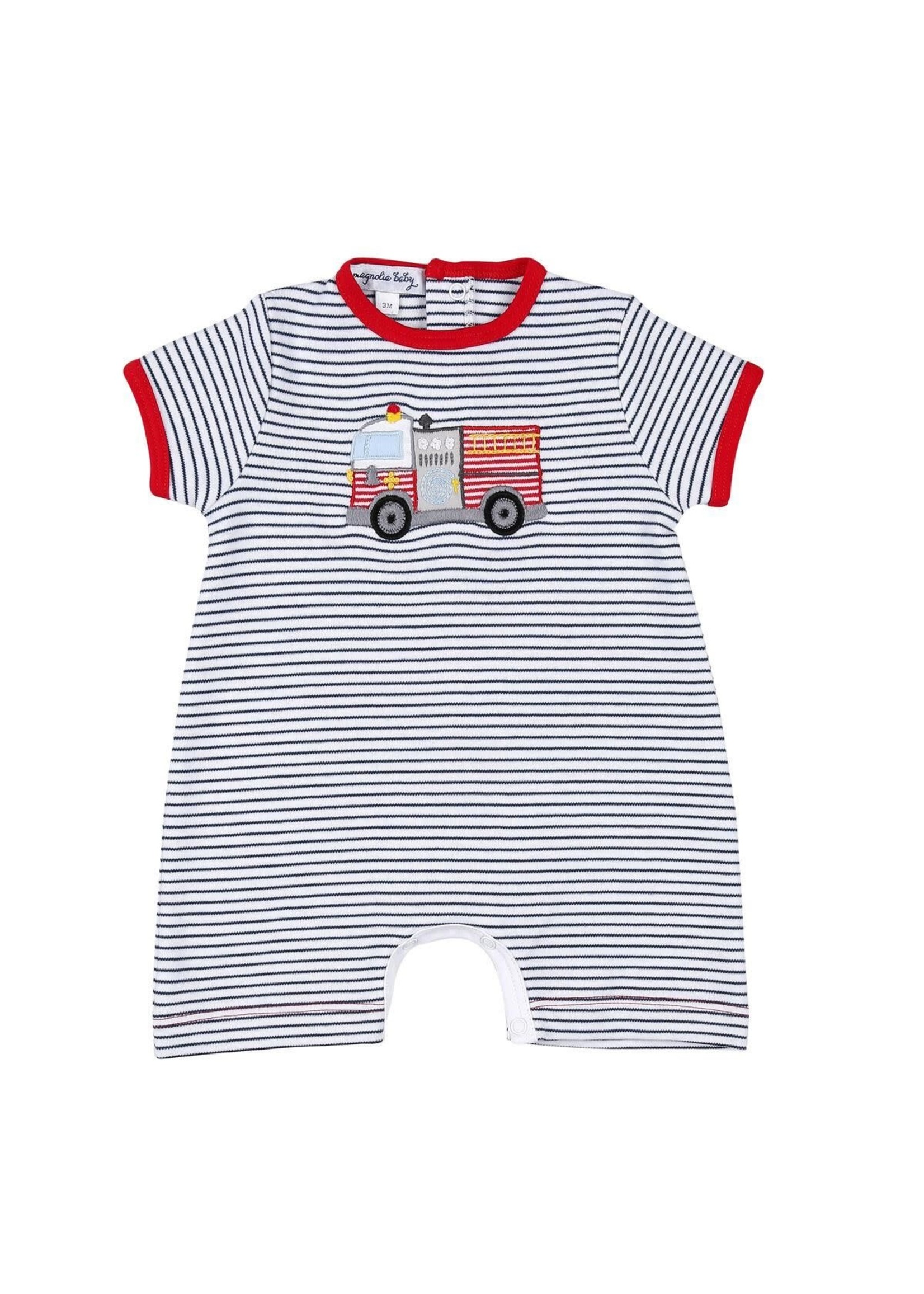 Magnolia Baby Hook and Ladder! Short Playsuit