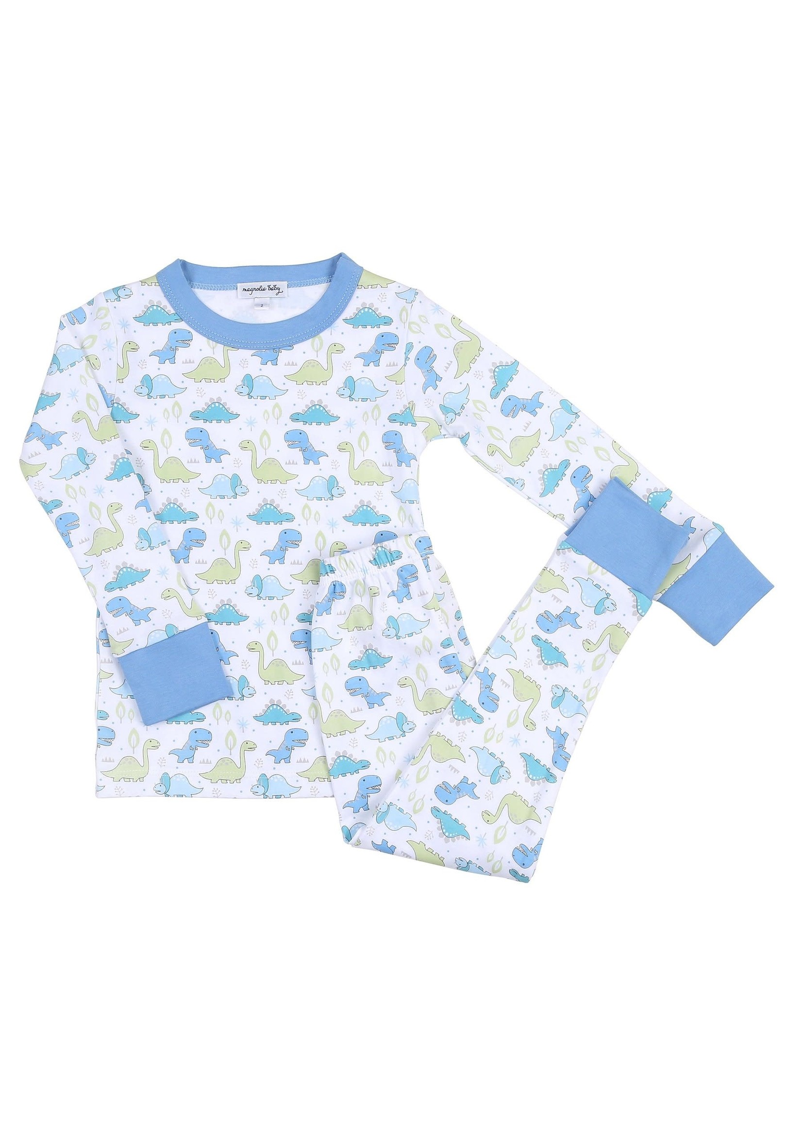 Magnolia Baby Little Dinosaurs Long Pajama