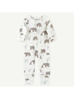 Oliver & Rain Neutral Bear Unionsuit