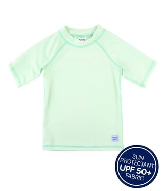 RuffleButts + RuggedButts Saltwater Short Sleeve Rash Guard