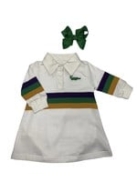 MeMes Mardi Gras Rugby Dress