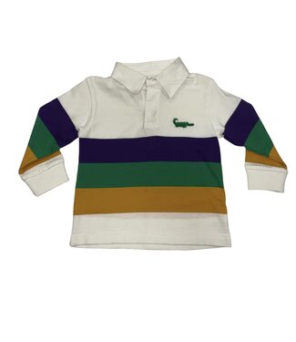 MeMes Mardi Gras Rugby Shirt