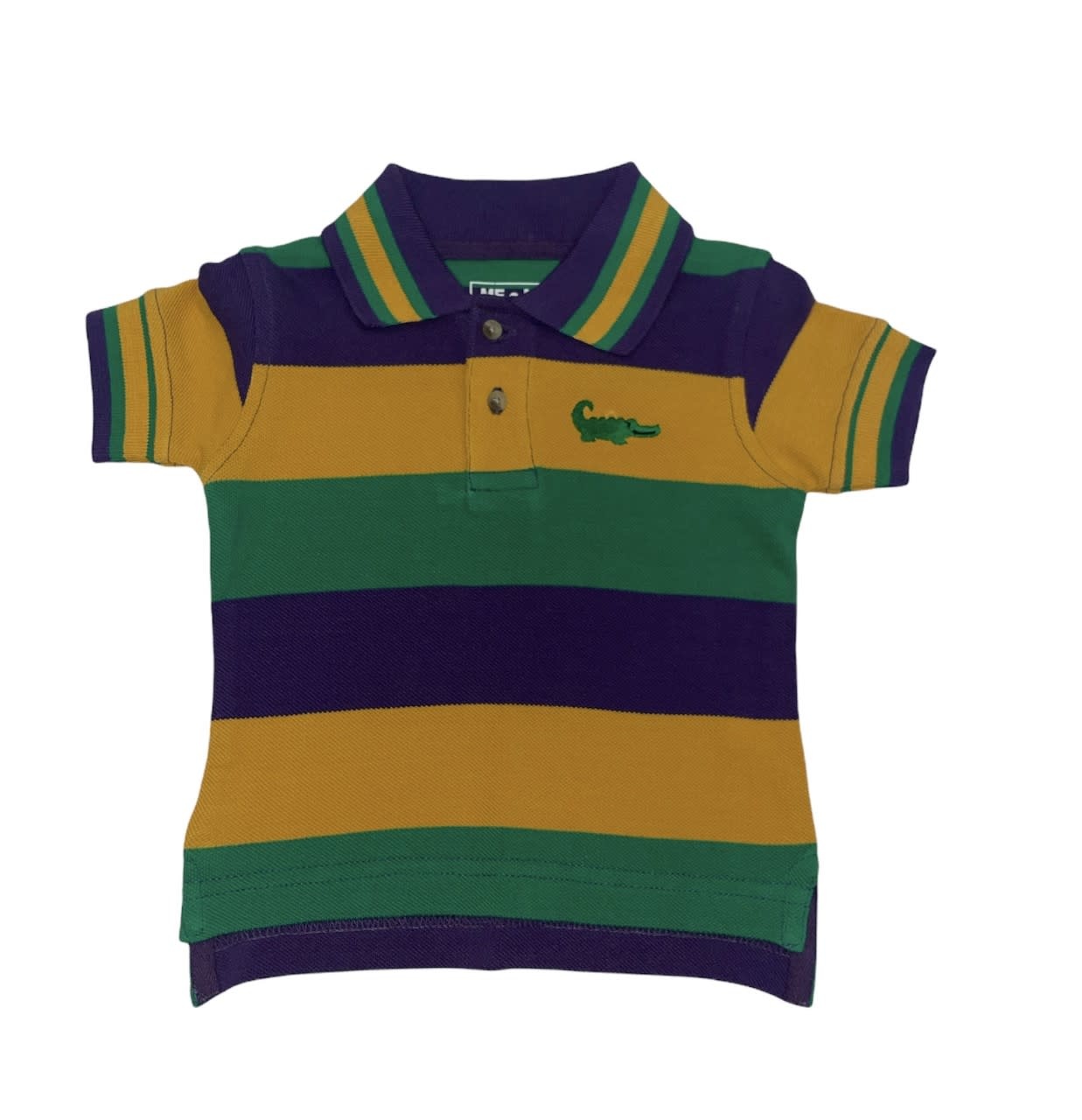Mardi Gras Striped Shirt Babys Corner
