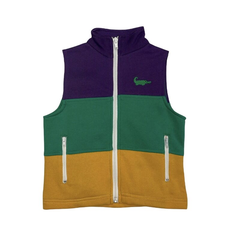 MeMes Mardi Gras Vest