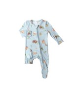 Angel Dear Wildlife on Vacation 2 Way Zipper Footie