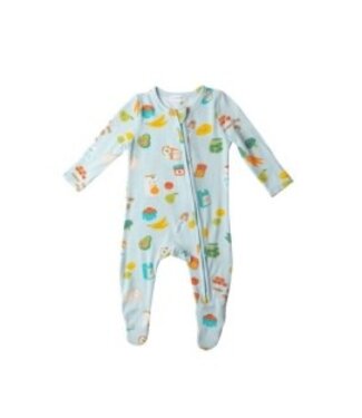 Angel Dear Groceries 2 Way Zipper Footie