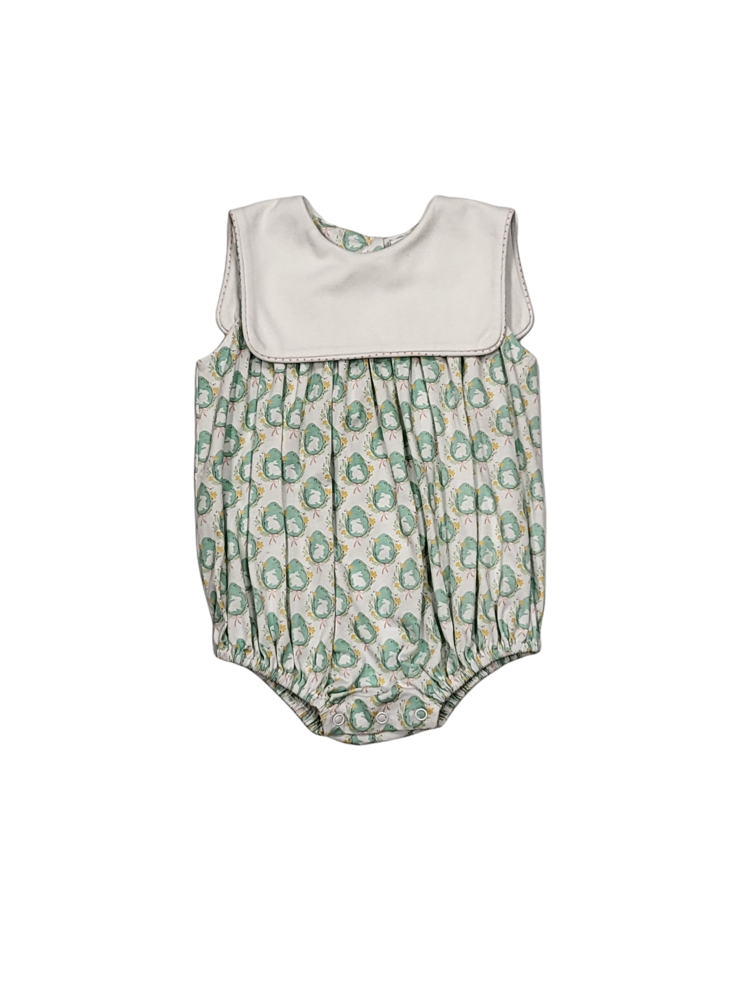 True Aqua Bunny Collar Bubble