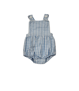 True Blue Gingham Sun Bubble