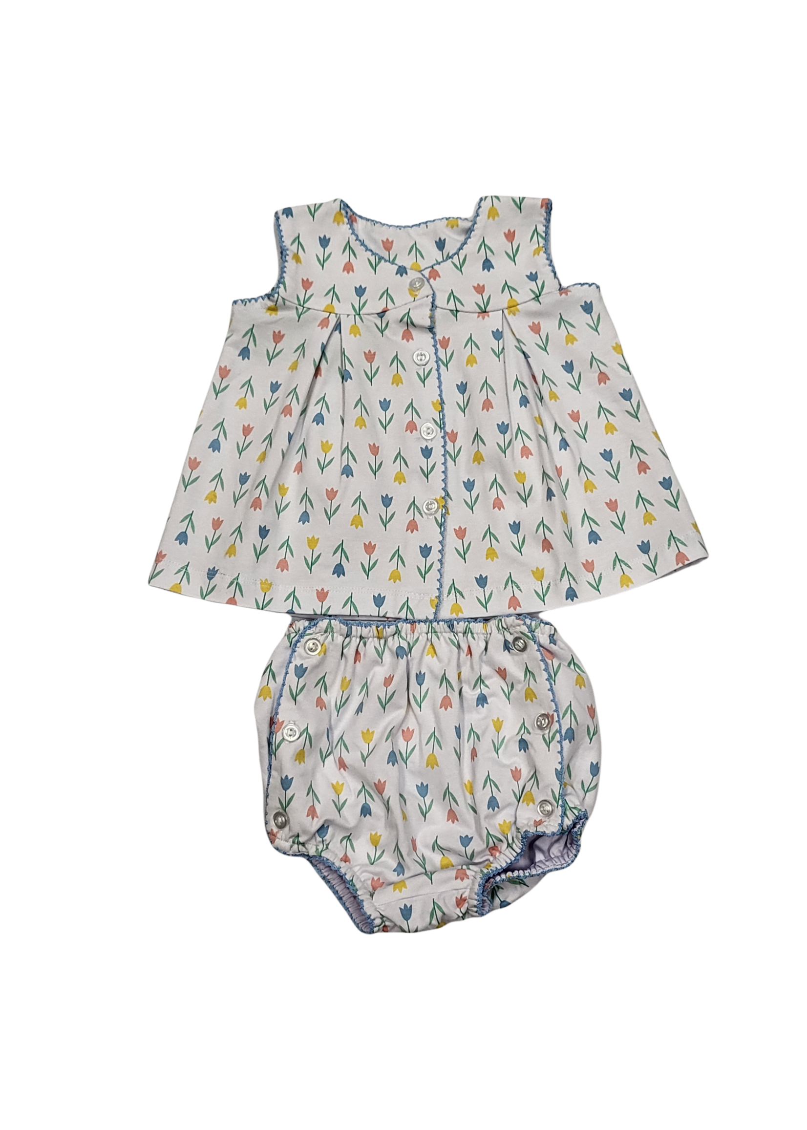 Sage & Lily Daisy Diaper Set