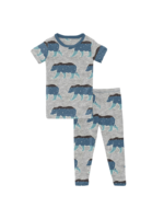 Kickee Pants Night Sky Bear Pajama Set