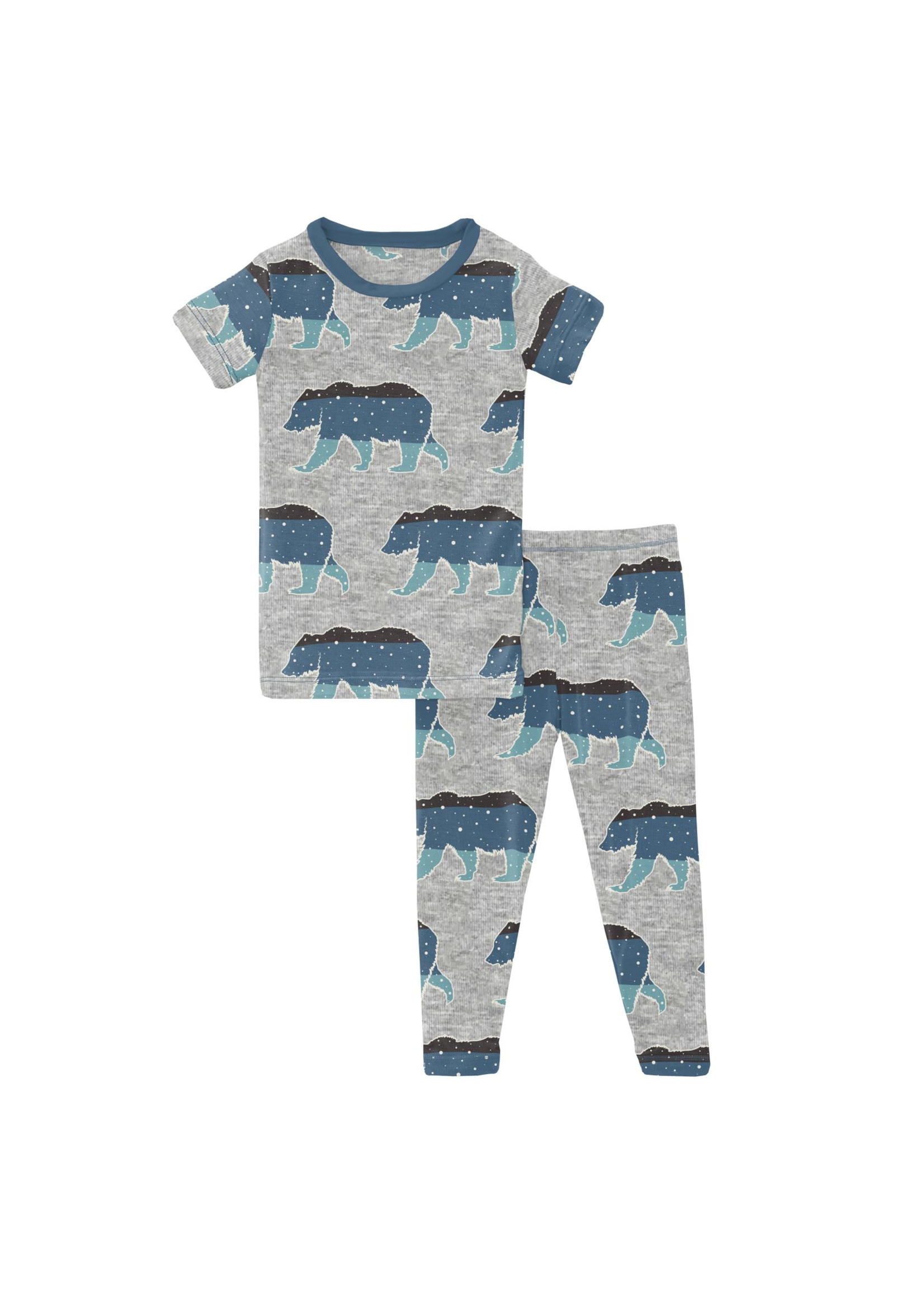 Kickee Pants Night Sky Bear Pajama Set