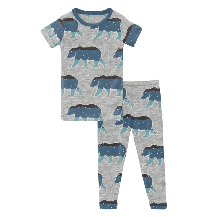 Kickee Pants Night Sky Bear Pajama Set
