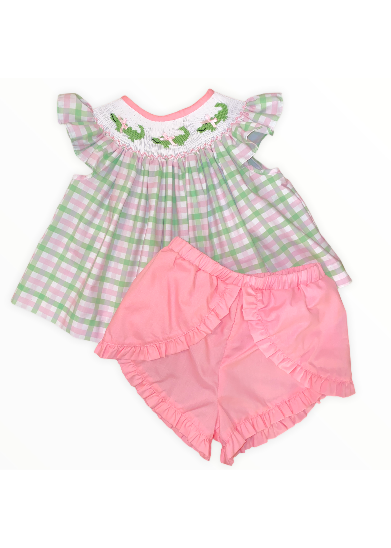 Krewe Alligator Girls Short Set