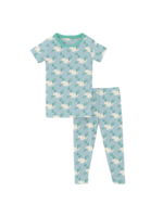 Kickee Pants Windy Day Kites Short Sleeve Pajama Set