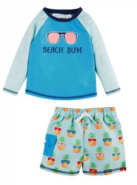 MudPie Beach Bum Rashguard Set