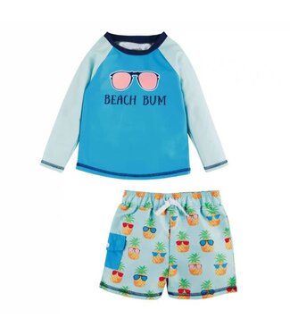 MudPie Beach Bum Rashguard Set