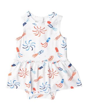 Angel Dear Firecrackers Bodysuit w/ Skirt