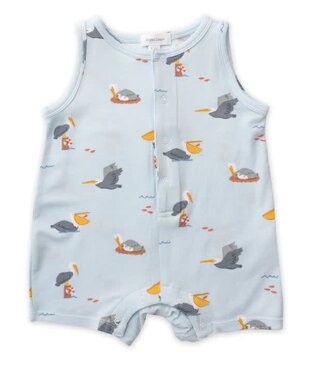 Angel Dear Pelicans Shortie Romper