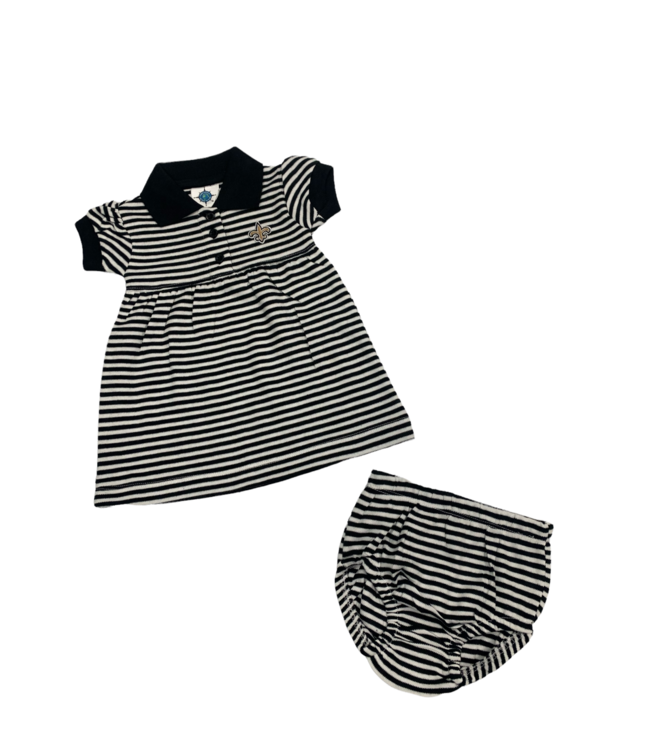Saints - Black Stripe Dress - 463