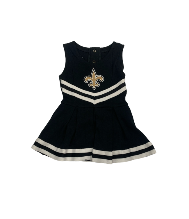 Saints - Black Cheer Bodysuit Dress - 366