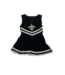 Creative Knitwear Saints - Black Cheer Bodysuit Dress - 366