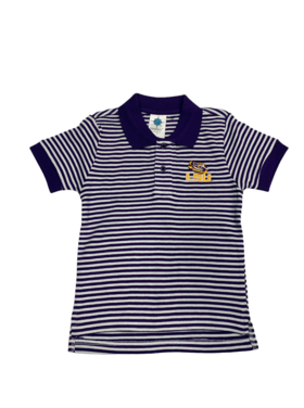 Creative Knitwear LSU - Striped Polo Shirt - 457