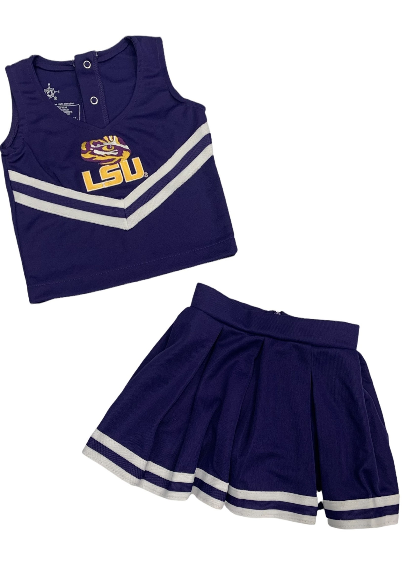 Creative Knitwear LSU - Purple Cheer Dress w/ Bloomers - 368