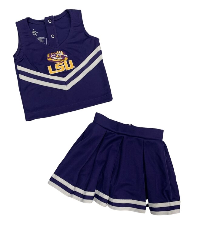 LSU - Purple Cheer Dress w/ Bloomers - 368