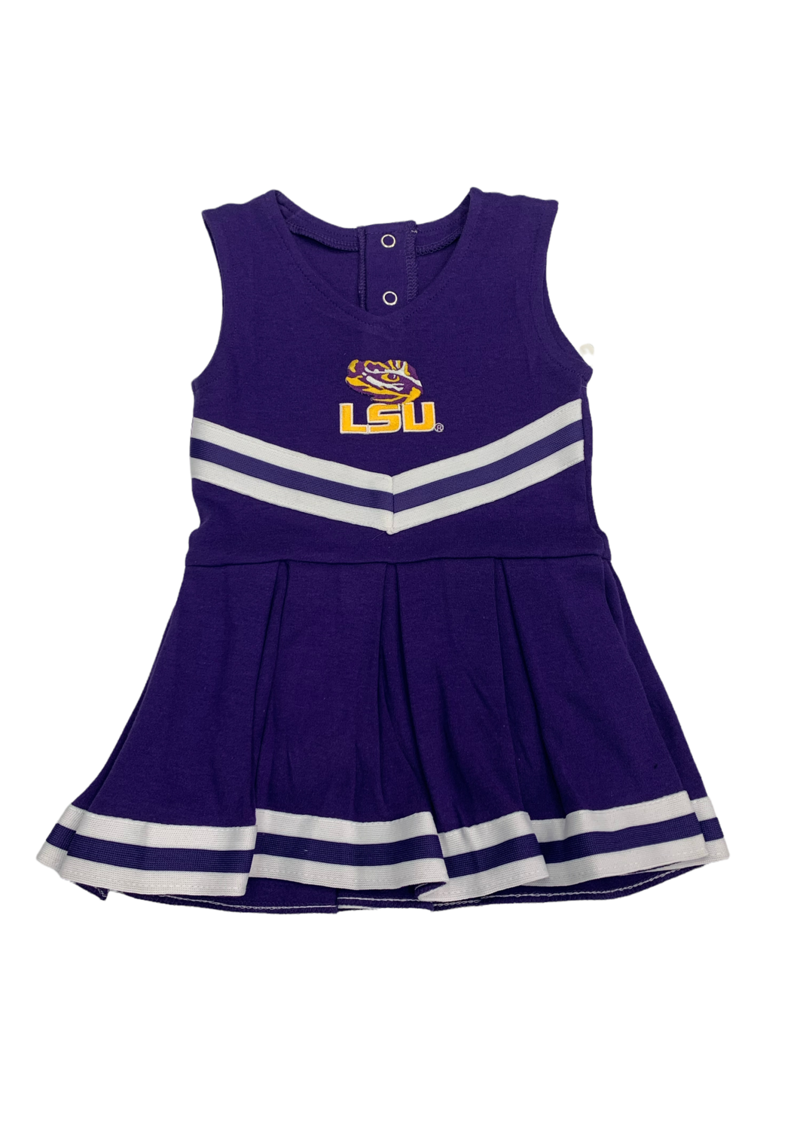 Creative Knitwear LSU - Purple Cheer Bodysuit Dress - 366